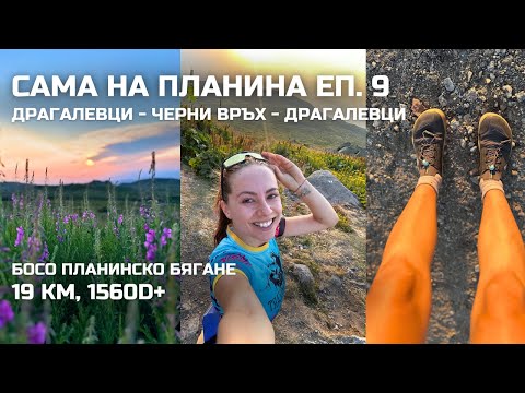 Видео: Сама на планина Еп. 9: Драгалевци - Черни връх и обратно | Босо планинско бягане