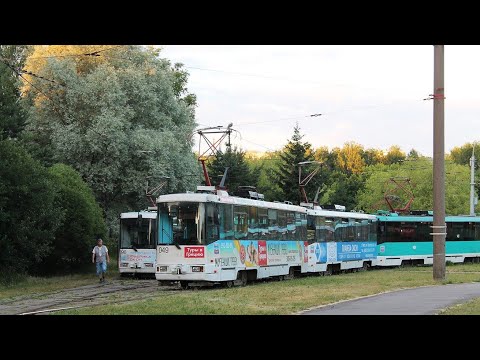 Видео: Трамвай Минска БКМ-60102, борт.№ 049,марш.6