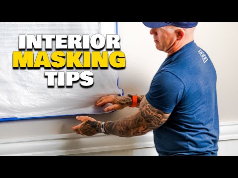 Видео: СОВЕТЫ ПО МАКСИРОВКЕ ПЕРЕД ПОКРАСКОЙ. Что маскировать малярным скотчем и ручным маскировщиком. Ма...