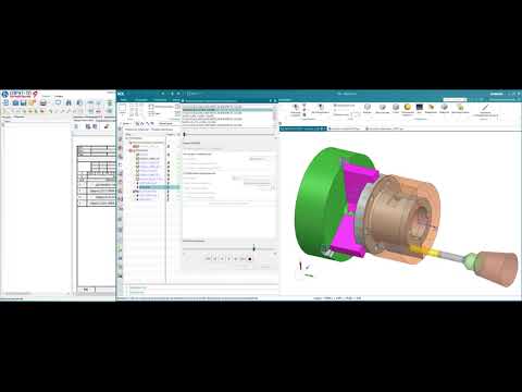 Видео: Технологический процесс и написание программы в NX на Ступицу, (токарно-фрезерная обработка) часть 2