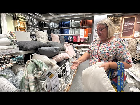 Видео: 🔥 ВЫБИРАЕМ МАМЕ ПОДУШКИ, А МНЕ ПОСТЕЛЬНОЕ БЕЛЬЕ В ИКЕА