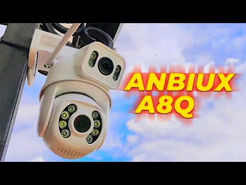 Видео: Обзор камеры видеонаблюденияс двумя объективами ANBIUX A8Q 8MP