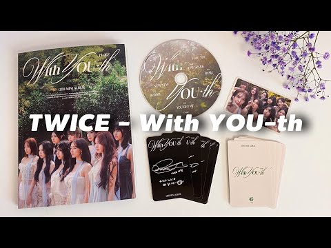 Видео: распаковка альбома TWICE "With YOU-th" 🌿 kpop album unboxing