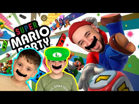 Видео: ПАПА РОБ ПРОТИВ ЯРИКА И ЭРИКА! КТО ПОБЕДИТ? БИТВА В ИГРЕ SUPER MARIO PARTY!