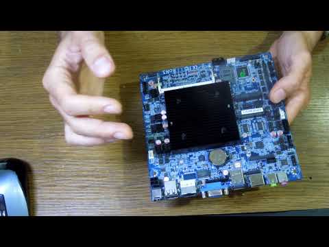 Видео: Обзор материнской платы промышленного применения на Intel Celeron J1900