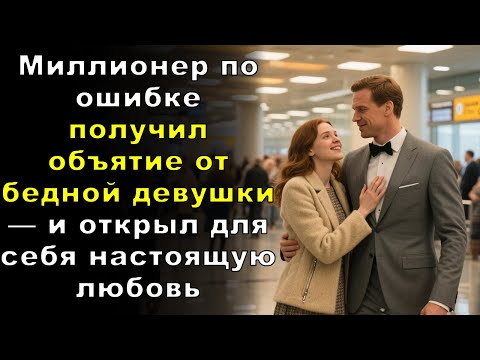 Видео: Миллионер по ошибке получил объятие от бедной девушки — и открыл для себя настоящую любовь