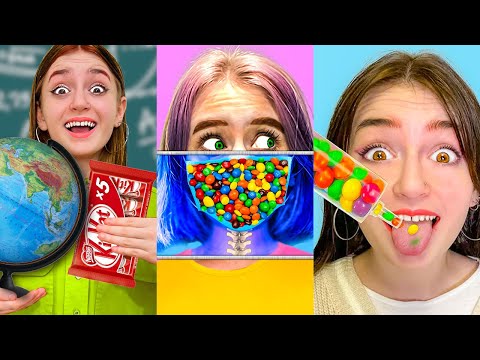 Видео: 10 Способов Пронести СЛАДОСТИ в школу, в больницу, домой
