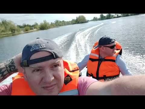 Видео: Прокатились на Swimmer 370 Hidea9.9 мелкие доработки.