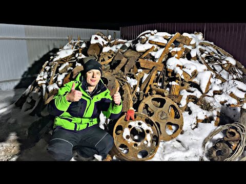 Видео: НАХОДКА НА «МИЛЛИОН»! КОМБАЙН В ТАЁЖНОЙ ГЛУШИ! ВЫВОЖУ ТОННЫ МЕТАЛЛА!