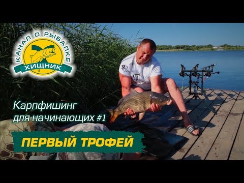 Видео: Карпфишинг для начинающих #1. Первый трофей.