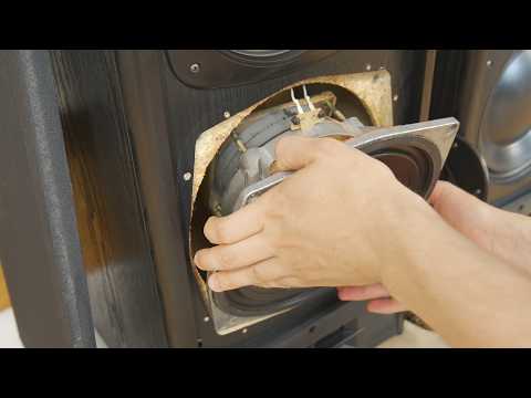 Видео: Разборка и осмотр внутренней части динамика Radiotehnika S-400