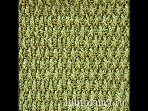 Видео: Плотный узор крючком № 3