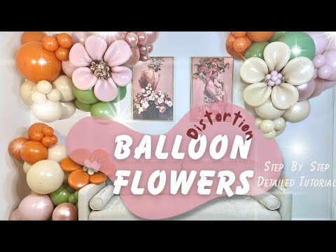 Видео: Делаем цветы из воздушных шаров вместе со мной ❀ Пошаговый подробный метод