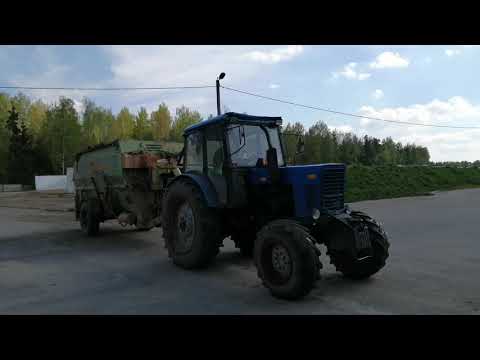 Видео: "Первый Белорусский". Раздача кормов на ферме! 🇧🇾