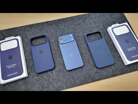 Видео: Чехол Apple TechWoven против силиконового чехла для iPhone 17 Pro Max — после недели использования