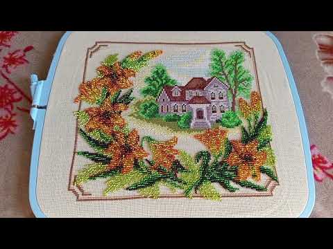 Видео: Вышивка крестиком.Продвижения. Финиш.