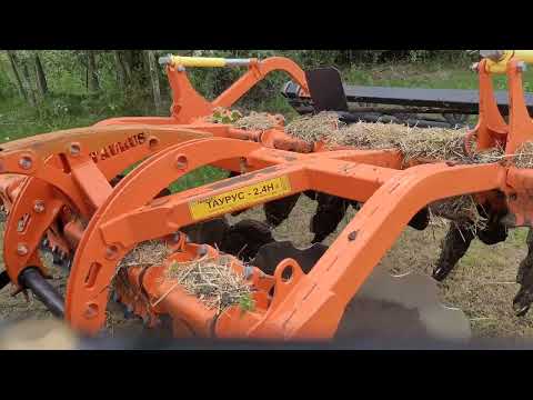 Видео: Прогріваємо дискову борону Taurus2.4.