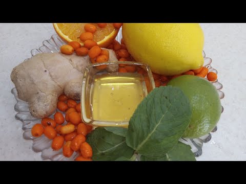 Видео: ОБЛЕПИХОВЫЙ ЧАЙ С ИМБИРЁМ🥜ЛАЙМОМ🍋 ЛИМОН🍊АПЕЛЬСИН🍃МЯТА🍯МЕД.tea