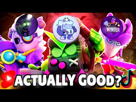Видео: Насколько на самом деле хороши «тиктокеры» из Brawl Stars???
