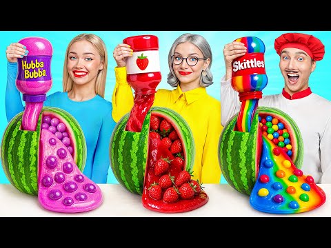 Видео: Кулинарный Челлендж: Я против Бабушки | Безумная Кулинарная Битва от Multi DO Challenge