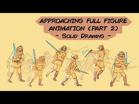 Видео: Приближение к анимации полной фигуры, часть 2 — сплошной рисунок