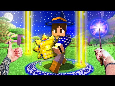 Видео: ПРЕВРАТИЛСЯ В БОГА СОЛНЦА! МАГИЯ В МАЙНКРАФТ