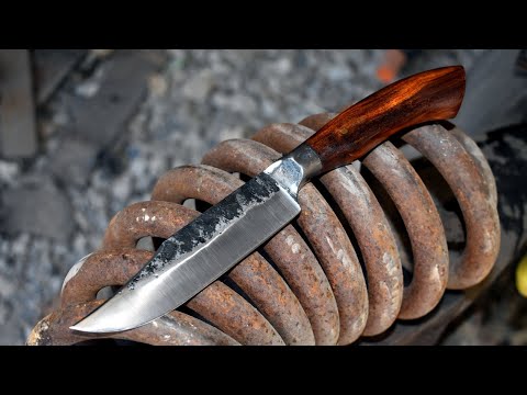 Видео: Ковка Интегрального Хантера из спиральной пружины