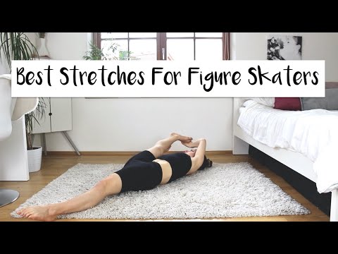 Видео: Лучшие упражнения на растяжку для фигуристов (и для тех, кто не катается) ❤ Снимают напряжение и ...