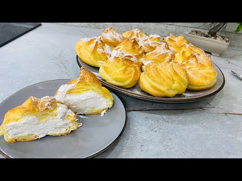 Видео: ИДЕАЛЬНЫЕ ЭКЛЕРЫ / ПРОФИТРОЛИ/ЗАВАРНОЕ ТЕСТО КАЗАКША РЕЦЕПТ/ECLAIRS