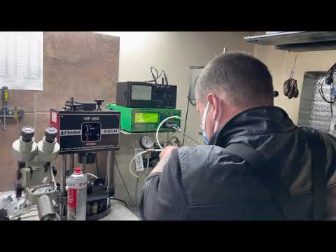 Видео: Кодировка форсунок Сименс после регулировки , на стенде Триумф.