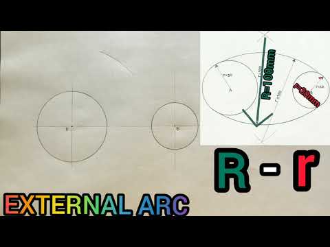 Видео: Как объединить ДУГИ и ОКРУЖНОСТИ | Внешние дуги