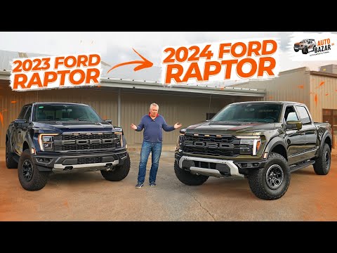 Видео: Что нового в FORD RAPTOR 2024? Обзор и сравнение с 2023 Ford F-150 Raptor | Все изменения новинки