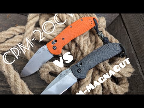Видео: Doug Ritter mk-2 Сравнение сталей на канате CPM-20CV vs CPM-MAGNACUT кто кого?