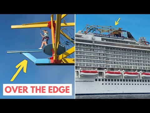 Видео: Я попробовал самые страшные развлечения на круизном лайнере в море | Emma Cruises
