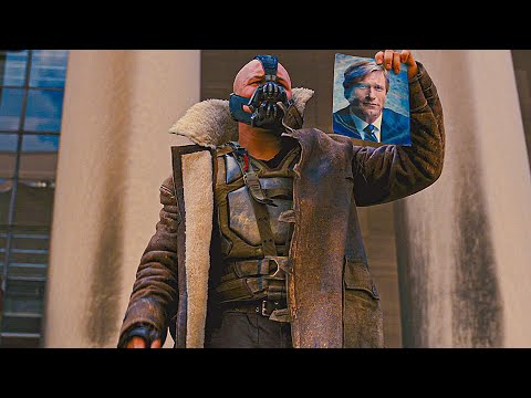 Видео: Бэйн рассказывает всю Правду о Харви Денте. Тёмный рыцарь: Возрождение легенды. 2012