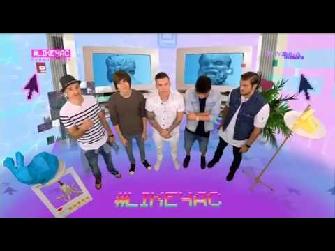 Видео: #LIKEЧАС ребята из mband  на музыке первого