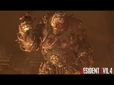 Видео: «БРОНИРОВАННЫЙ ВЕЛИКАН И ЕГО БРАТ» 💥 Resident Evil 4 Remake (2023) PC | «Обитель зла 4»