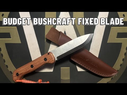 Видео: Бюджетный Bushcraft с фиксированным лезвием - Flissa 9"