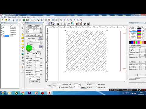 Видео: Заливка EzCad - основные принципы. Hatch EzCade.