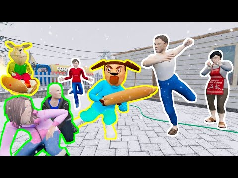 Видео: Schoolboy: Тимоха - ТРЕЙЛЕР | Генка и Папа Гена | Новогоднее обновление в SchoolBoy Runaway🎄