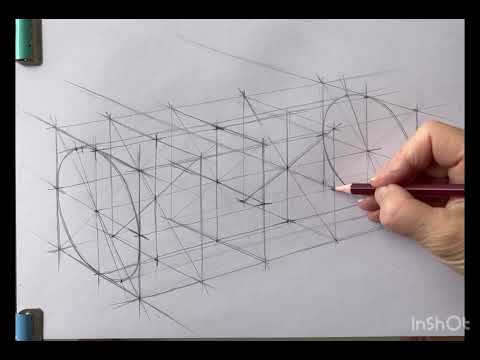 Видео: Рисуем овалы в перспективе.