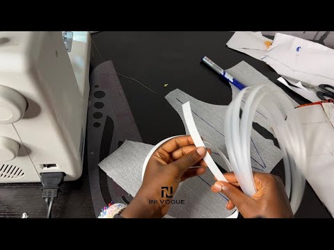 Видео: Как сшить платье-корсет с использованием техники невидимых косточек.