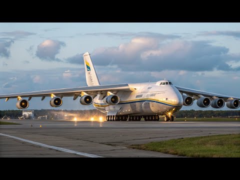 Видео: Антонов Ан-225 «Мрия» — Самый большой самолёт в истории! Гигант, который потряс весь мир 🌍✈️