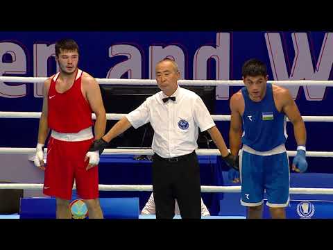 Видео: Бокс.Международный турнир «Elorda Cup».Финал.71 кг.Ермахан Жакпеков–Хавасбек Асадуллаев(Узбекистан)