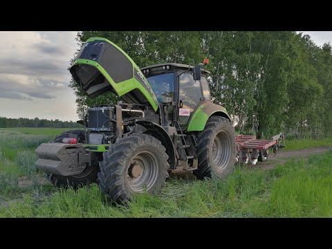 Видео: Zoomlion l2304-1 О расходе топлива, и по обслуживанию трактора