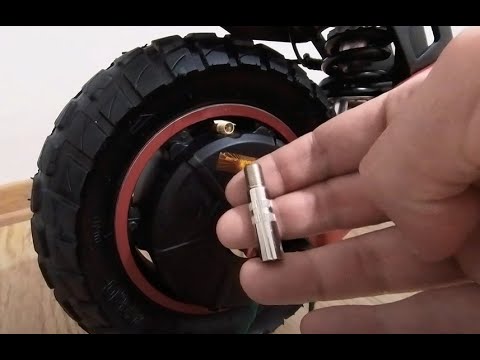 Видео: Kugoo Kirin G2 Pro 2022 как накачать подкачать заднее колесо