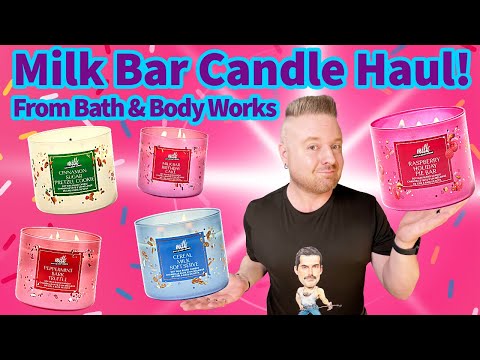 Видео: Доставка свечей из молочного бара — Bath & Body Works