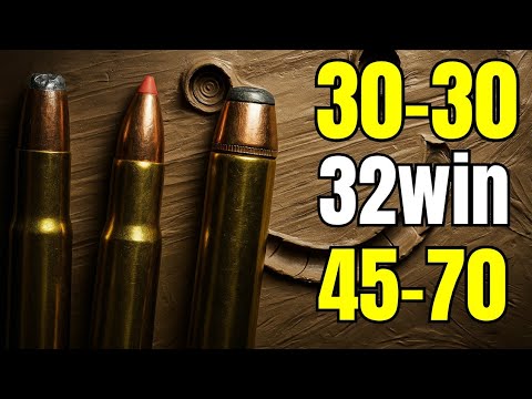 Видео: 30-30 против 32win против 45-70: даже близко не...