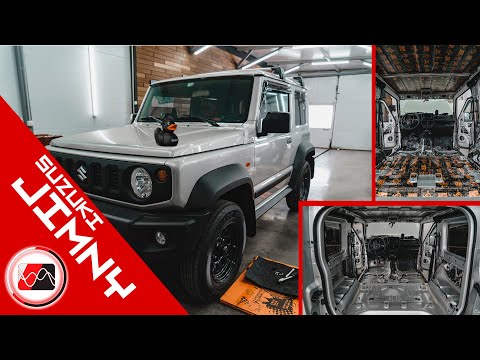 Видео: Шумоизоляция Suzuki Jimny