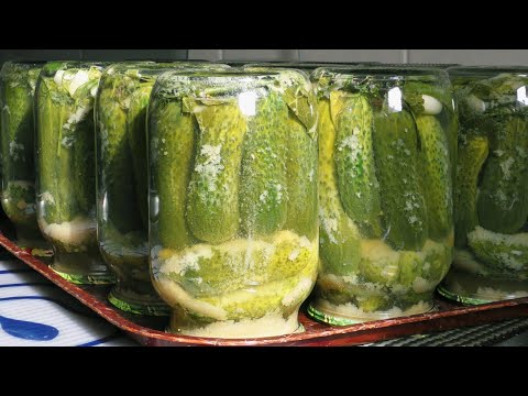 Видео: ДЕЛАЮ МНОГО КАЖДЫЙ ГОД! МАРИНОВАННЫЕ ОГУРЦЫ С ГОРЧИЦЕЙ БЕЗ СТЕРИЛИЗАЦИИ, НА ЗИМУ.